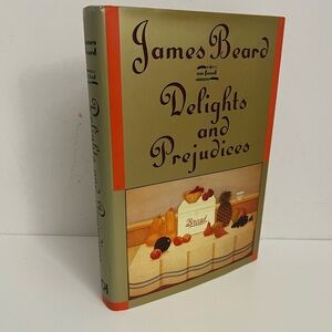 James Beard – “Delights and Prejudices” Hardcover Cookbook (Vintage Edition)